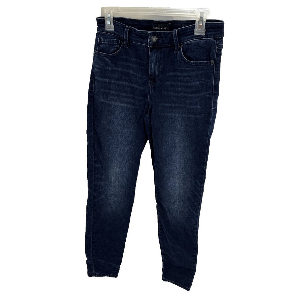 Lucky Brand Womens Size 6 Ava Legging Jeans Dark Wash Skinny Stretch Denim